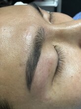 眉毛男子 新宿店/眉毛　施術後