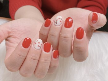 トイロ 西院店(TOIRO)/さくらんぼネイル