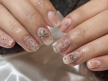 アイネイルズ 天神今泉店(I-nails)/【kotone.n】キルティングリボン