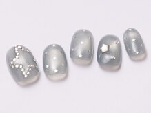 アイ ネイルズ 天神店(I nails)/星ネイル　￥7500