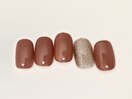 Bコース5200円ショートネイル