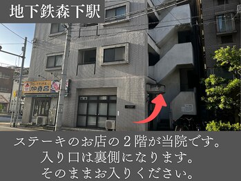 楽眠整体/森下駅からのアクセス