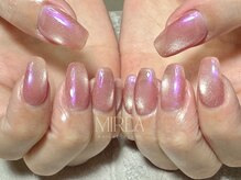ミレア(MIREA)/マグネットネイル×偏光パール