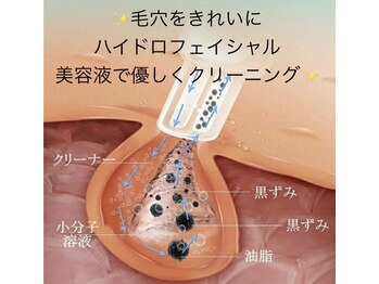 インフィニティ 名古屋金山(INFINITY)の写真/毛穴をきれいにクリーニング☆毛穴のお悩み解決♪毛穴の開き/角柱/角質肥厚/毛穴の黒ずみにも◎