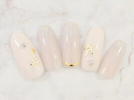 ユニコーンネイル×星ネイル