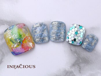 インフェイシャス 大丸福岡天神店/シャイニー★フットネイル