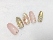 グラマーネイル(Glamor nail)/シェル×ニュアンス