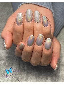 モルフォ 千駄ヶ谷(Morpho)/ユニコーンミラーネイル