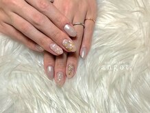 アンガット(angot.)/クリスマスドットネイル