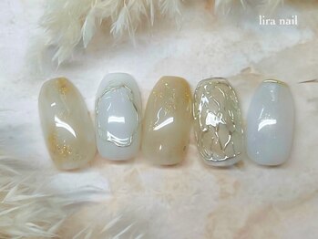 リラネイル(lira nail)/ニュアンス/パラジェル/銀座