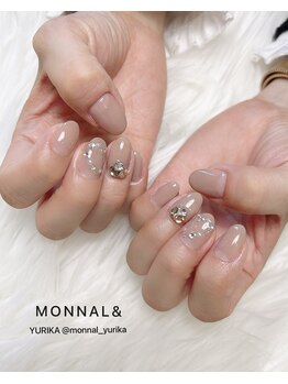 モナールアンド(MONNAL&)/ハートネイル