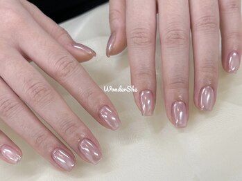 ワンダーシー(WonderShe)/ミラーネイル