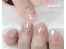 ドライフラワーネイル