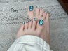 【Foot】夏の話題ネイル★プルプルビー玉マグネットワンカラー¥6480