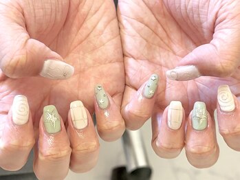 キューシーネイル 川崎(QcNail)/ぐるぐる