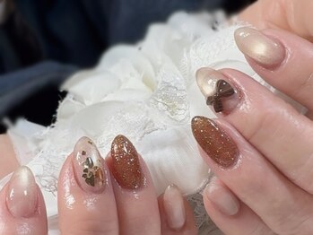 大人チョコネイル☆