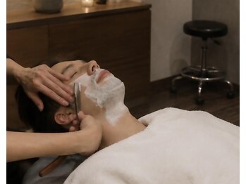 ユリシスの写真/【メンズ人気NO１☆】シェービング＋パック＋選べるヘッドスパ20分￥6600《単品もあるので気分で選べる◎》