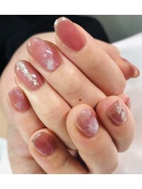 シンプルニュアンスネイル