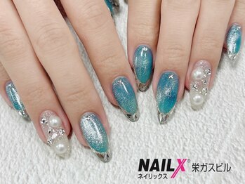 ネイリックス 栄ガスビル(NAILX)/キラキラネイル☆