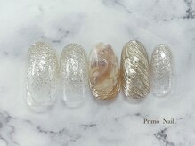 プリモネイル(PrimoNail)/★カフェラテネイル★