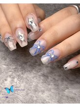 モルフォ 千駄ヶ谷(Morpho)/個性派アシンメトリーネイル