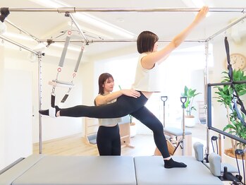 ラ ピラティス 吉祥寺店(La pilates)の写真/マシンピラティス未経験の方も大歓迎♪完全パーソナル体験レッスンが￥2000♪お気軽にご相談ください！