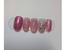 ラ ローズリー 小石川(La.Roseraie)/≪ピンクのオフィスネイル≫１