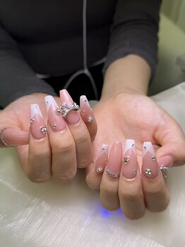 ラッキーネイル(lucky nail)/チップスカルプ持ち込みデザイン
