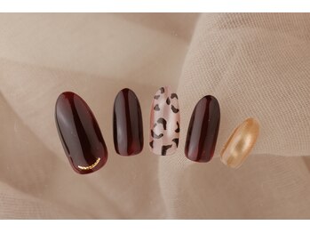 エムスラッシュネイル 本牧店(M SLASH)/秋ネイル