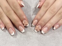 ローラン(LORAN)/ラメフレンチネイル