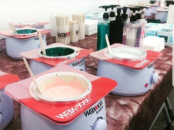 ハルヴィ(HALVI)/ワックストリプルエックス使用