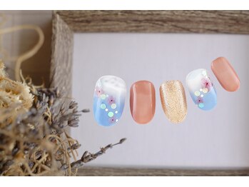 ファストネイル キラリナ京王吉祥寺店(FAST NAIL)/マグネット　雪　【11535】