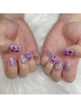 東海最大級ネイルサロン by レディスペネイル 名駅店/キラキラネイル