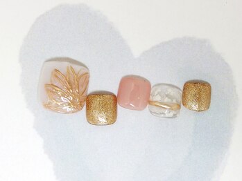 ネイルライフ(NailLife)/フラワーネイルフット定額