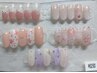 【新規オフ無料】春の桜アートネイル　6290円