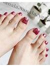 footワンカラー+ミラー