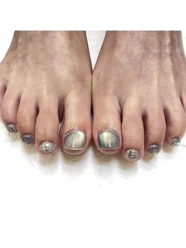 ネイルサロン エーナイン ザ ビッグ豊平店/フットネイル