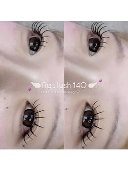 マークバイセブンルックス 大宮東口店(mark by 7LOOKS)/フラットラッシュ140本☆