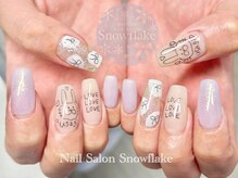 スノーフレーク(Snowflake)/定額デザインコース♪