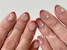 トゥインクルネイル(Twinkle Nail)/ちゅるんマグネットフレンチ