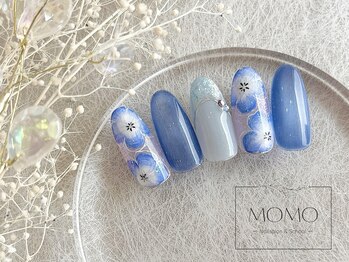 モモ(MOMO)/《ネモフィラ☆定額アート》