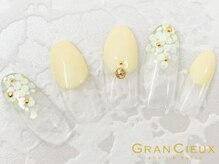 クアトログランシュ 青葉台(QUATRO×GranCieux)/パステルデイジー風ネイル