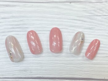 ロバル ネイルアンドまつげ(LOBAL)/ハンドネイルB‐124