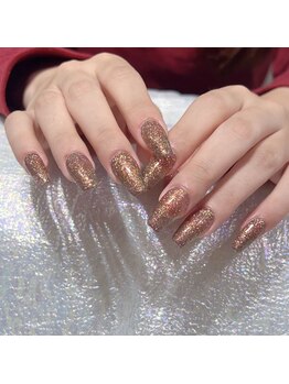 クイーンズビューティーサロン 歌舞伎町店(Queen's beauty salon)/チップ長さ出し10本+ワンカラー