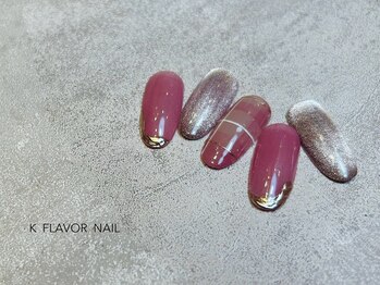 ケー フレーバー ネイル(K flavor nail)/■定額■トレンドコース　¥7980