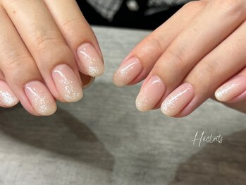 エクラス 銀座(Heclats)/ラメグラ/ホワイト/シンプル