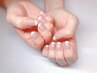 【HAND】2色まで選べる★フレンチネイル￥8250♪美爪ケア込