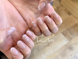 美フレンチ＋ベースカラー