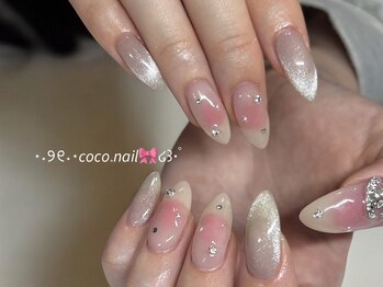 チーク　リボン　マグネット