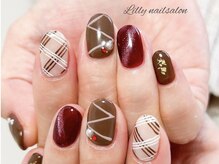 リリー(Lilly)/バレンタインネイル